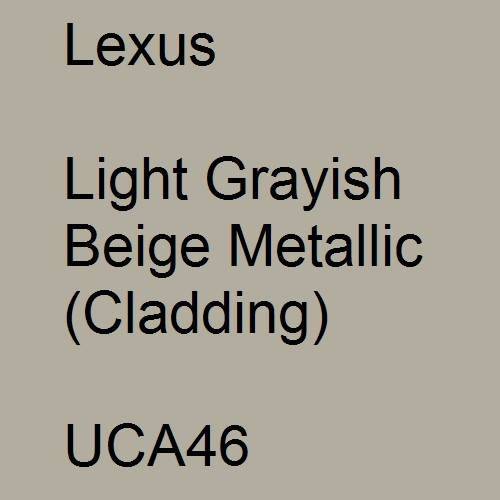 Lexus, Light Grayish Beige Metallic (Cladding), UCA46.